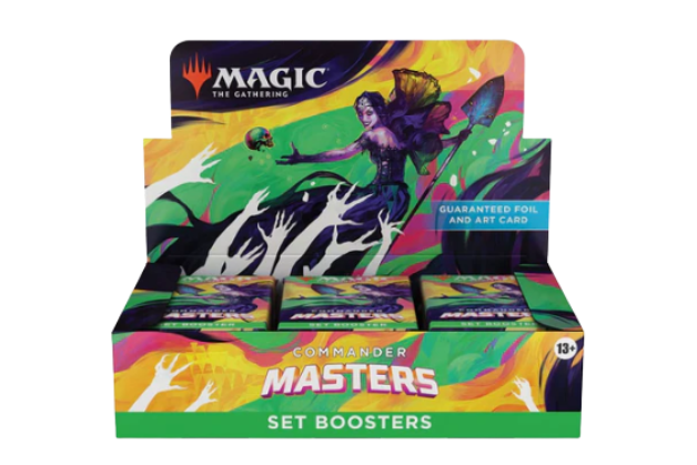 Magic the Gathering Commander Masters Set Booster Display (24) english