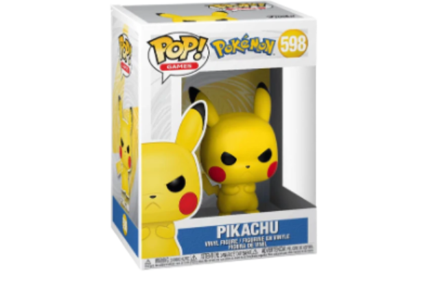 Grumpy Pikachu Pokémon POP! Games Vinyl Figure