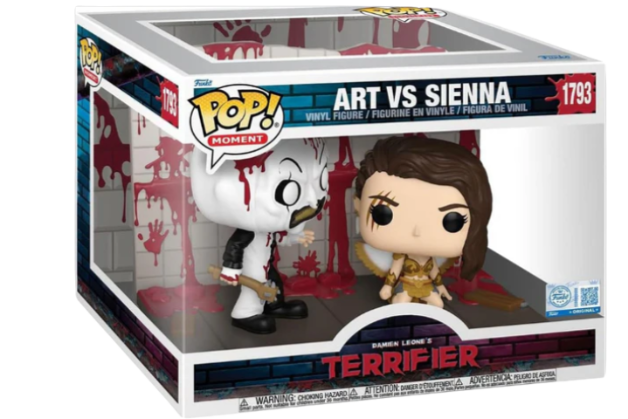 Terrifier 2 Art vs Sienna POP Moments Vinyl Figures