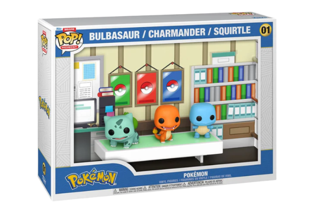 Pokemon POP Moments Deluxe Vinyl Figures Pokemon - Starters