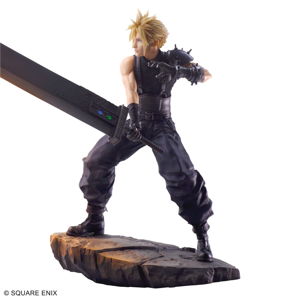 Cloud Strife Final Fantasy VII Rebirth Statue