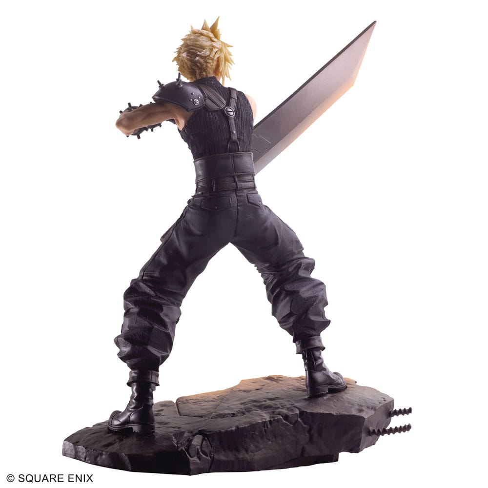 Cloud Strife Final Fantasy VII Rebirth Statue