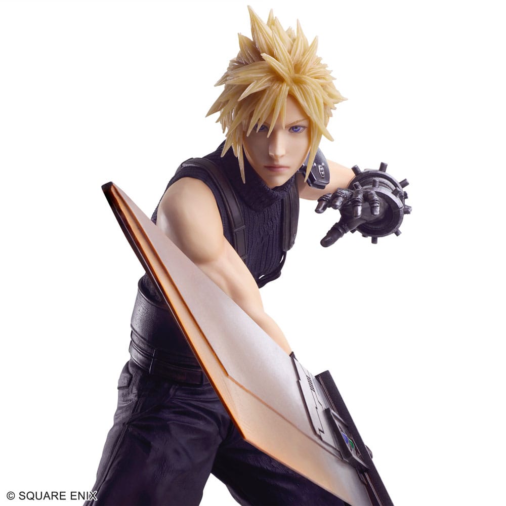 Cloud Strife Final Fantasy VII Rebirth Statue