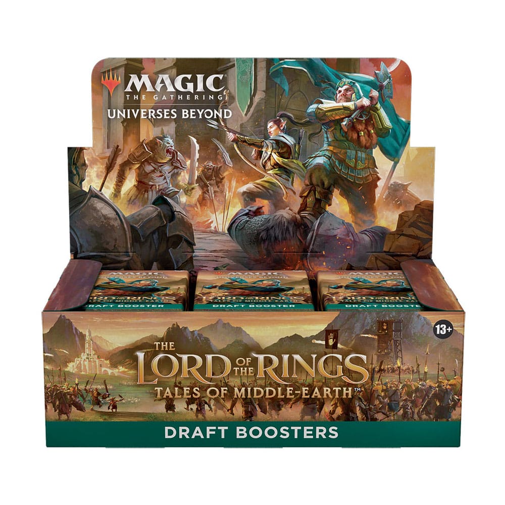Magic the Gathering The Lord of the Rings: Tales of Middle-earth Draft Booster Display