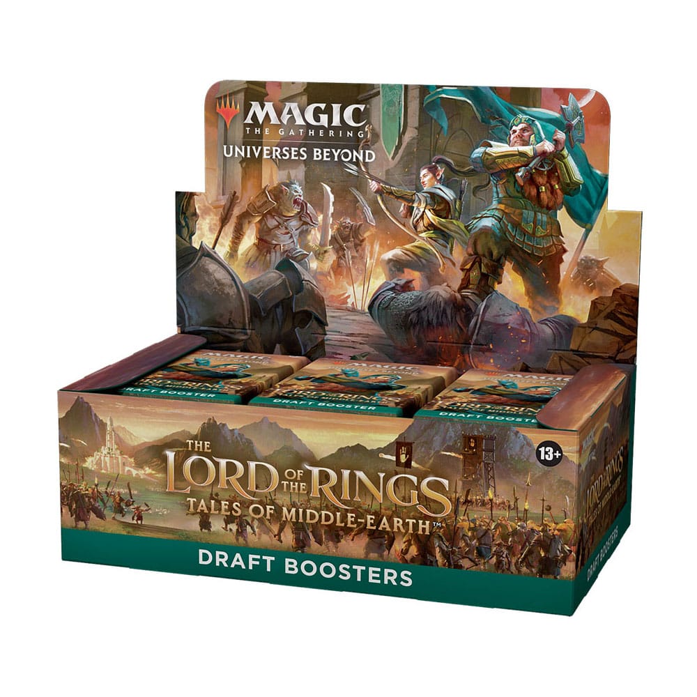 Magic the Gathering The Lord of the Rings: Tales of Middle-earth Draft Booster Display