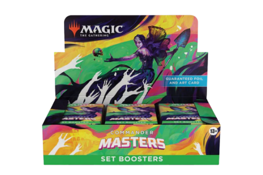 Magic the Gathering Commander Masters Set Booster Display (24) english