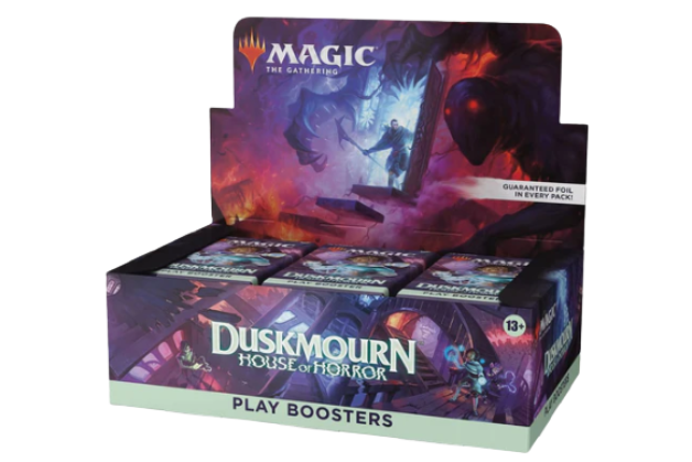 Magic the Gathering Duskmourn: House of Horror Play Booster Display
