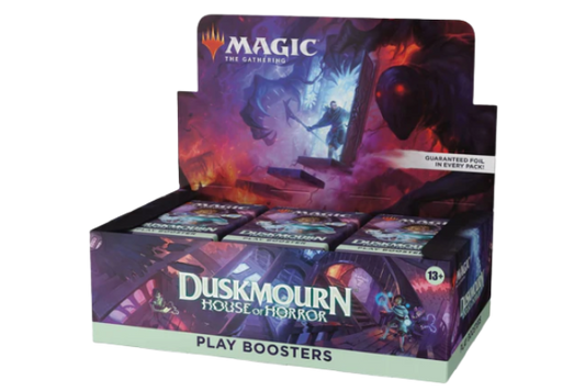 Magic the Gathering Duskmourn: House of Horror Play Booster Display