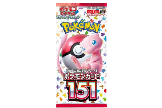 151 Japanese Pokemon Booster Pack