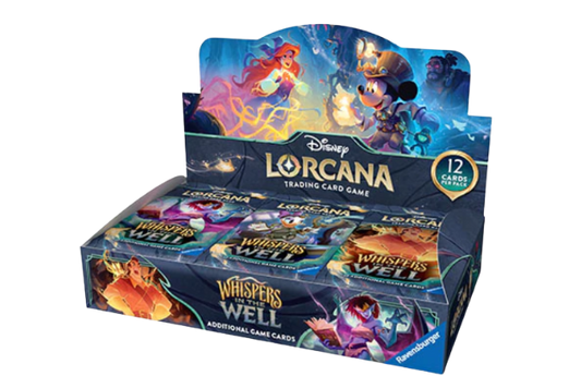 Disney Lorcana Whispers in the Well Booster box