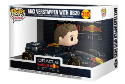 Verstappen w/RB20 Formula 1 POP! Rides Vinyl Figure