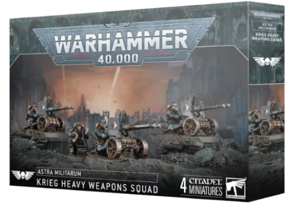 Astra Militarum: Krieg Heavy Weapons Squad