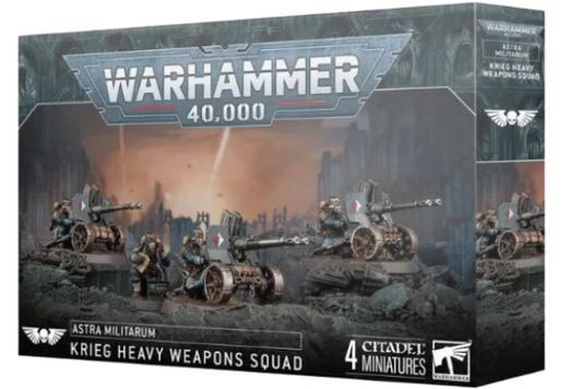 Astra Militarum: Krieg Heavy Weapons Squad