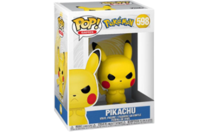 Grumpy Pikachu Pokémon POP! Games Vinyl Figure