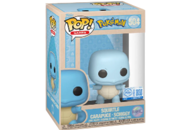 Pokemon Squirtle POP! Games Vinyl Figure
