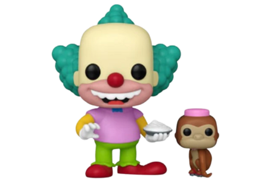 Krusty & Teeny Simpsons POP TV Vinyl Figure