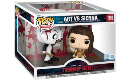 Terrifier 2 Art vs Sienna POP Moments Vinyl Figures