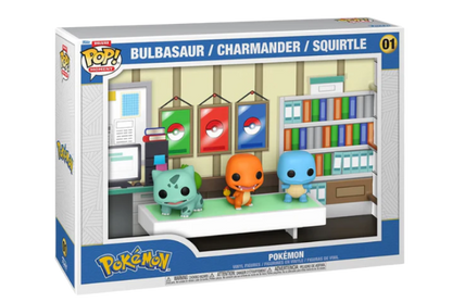 Pokemon POP Moments Deluxe Vinyl Figures Pokemon - Starters