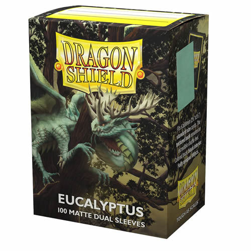 Dragon Shield - Dual Matte Standard Size Sleeves 100pk - Eucalyptus