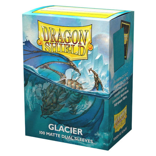 Dragon Shield - Dual Matte Standard Size Sleeves 100pk - Glacier Miniom