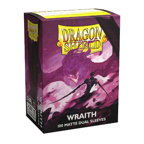 Dragon Shield - Dual Matte Standard Size Sleeves 100pk - Wraith