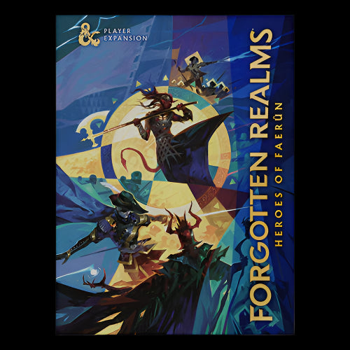 Dungeons & Dragons Forgotten Realms Heroes of Faerun Players Guide Alternate Cover