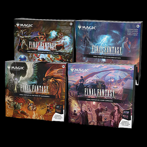 Final Fantasy Holiday Scene Box