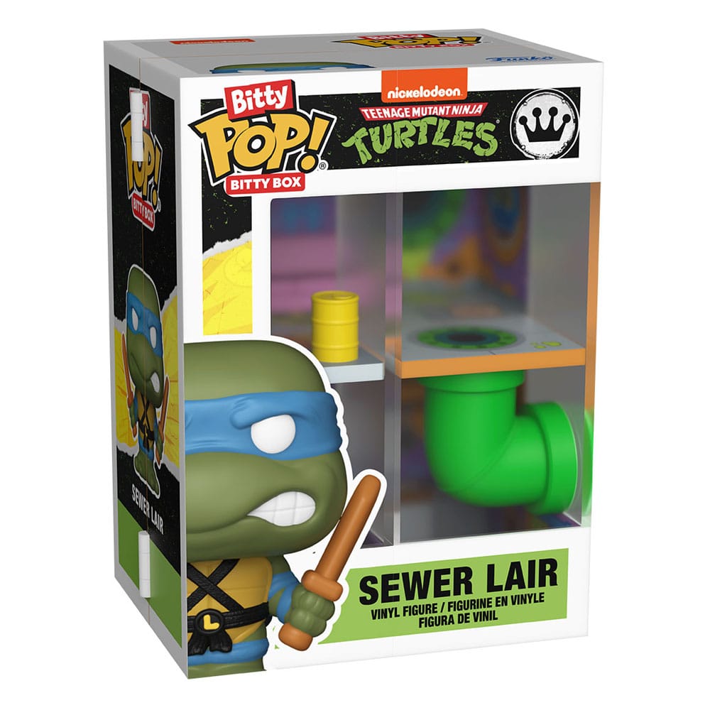 Teenage Mutant Ninja Turtles Bitty POP! Box Display Sewer Lair
