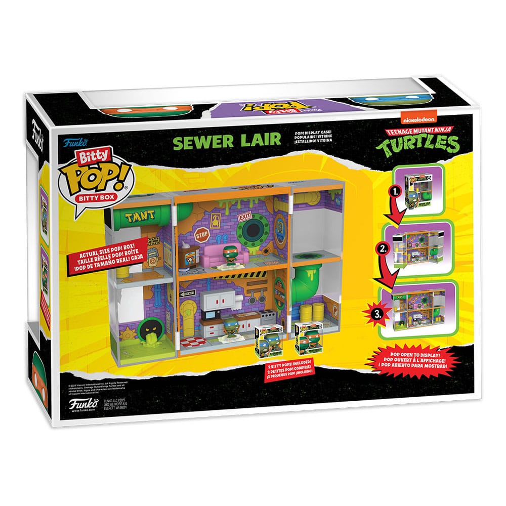 Teenage Mutant Ninja Turtles Bitty POP! Box Display Sewer Lair
