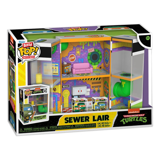 Teenage Mutant Ninja Turtles Bitty POP! Box Display Sewer Lair