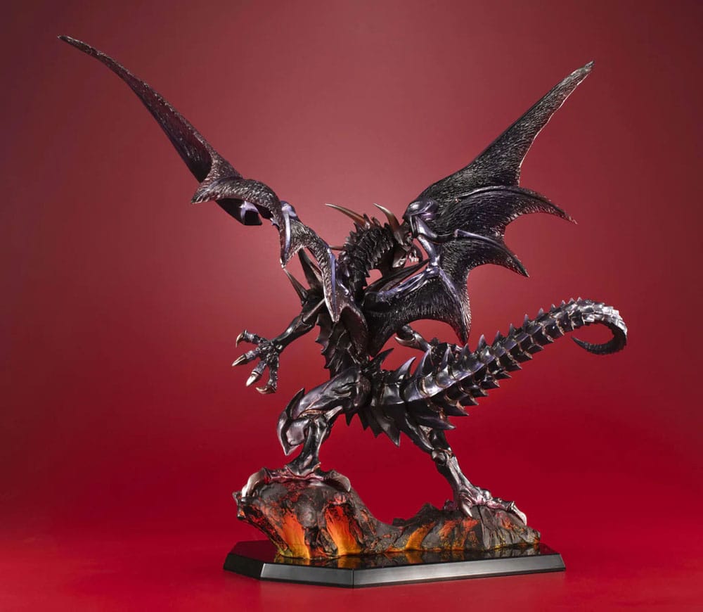 Yu-Gi-Oh! Duel Monsters Art Works Monsters PVC Statue Red-eyes Black Dragon Holographic Edition