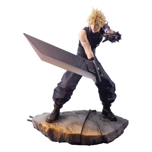 Cloud Strife Final Fantasy VII Rebirth Statue