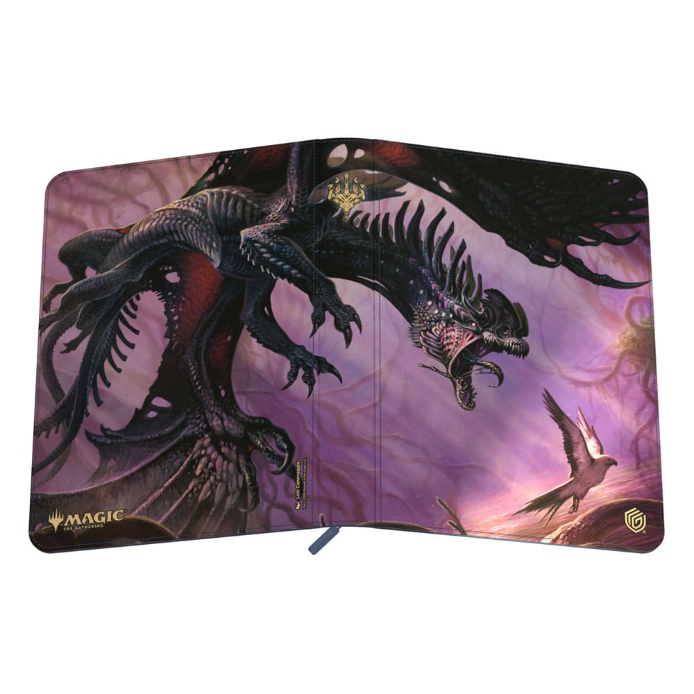 Ultimate Guard Zipfolio 360 Xenoskin Magic: The Gathering "Tarkir: Dragonstorm" - Feral Deathgorger Card Portfolios Mag